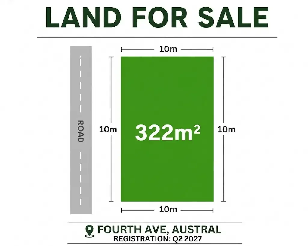 Austral Land for Sale in Austral!! 0410 835 551