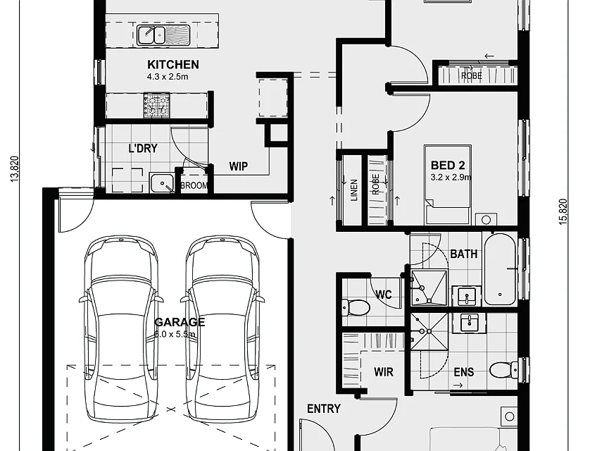 LOT  137 SHAKEAL  WAY (FULL TURNKEY), Clyde North, Traralagon , 3部屋, 2バスルーム, House