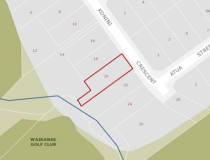 20 Konini Crescent, Waikanae Beach, Kapiti Coast, 3 રૂમ, 0 બાથરૂમ