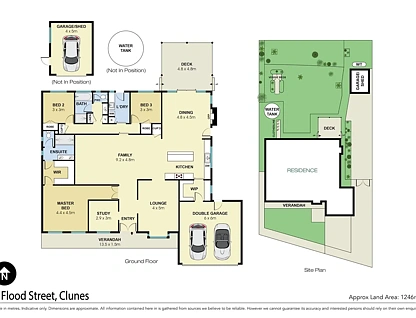 5 Flood Street, Clunes, VIC 3370, 3房, 2浴, 独立屋