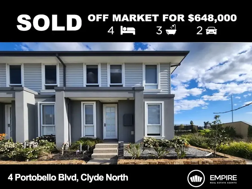 4 Portobello Boulevard, Clyde North, VIC 3978