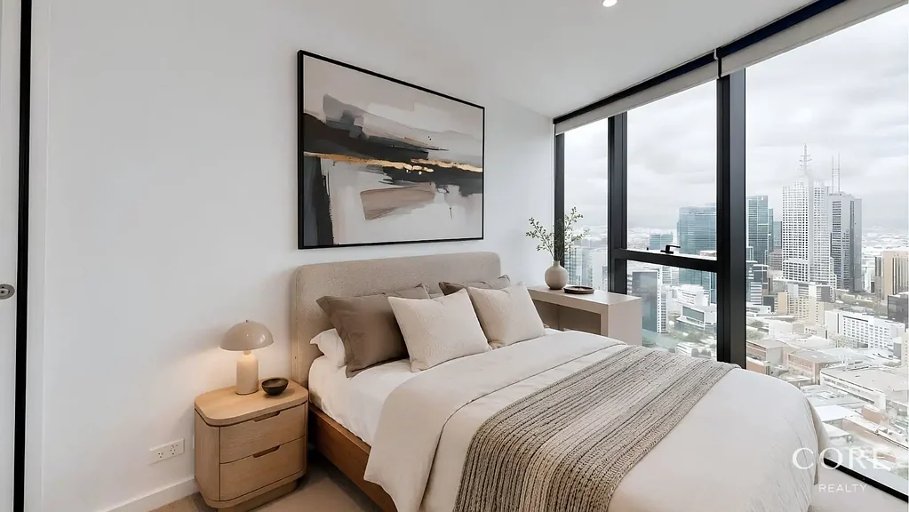 Melbourne 2chambre Elevated City Living with Iconic Skyline Views