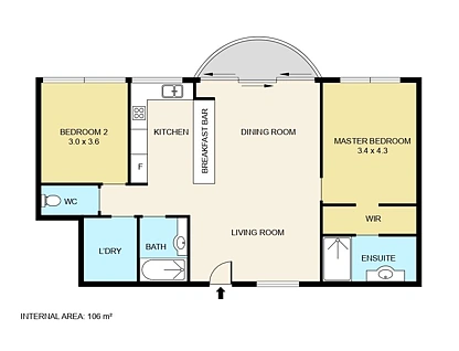 6/142 The Esplanade, Surfers Paradise, Gold Coast, 2 Schlafzimmer, 2 Badezimmer, Apartment