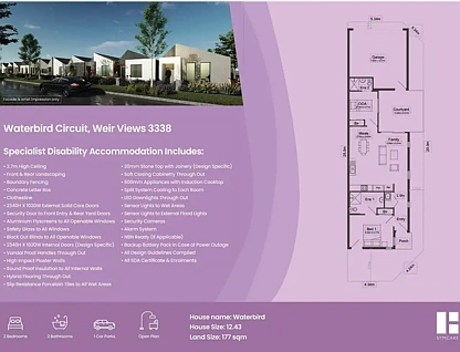 73 Waterbird Circuit, Weir Views, North West Melbourne, 2 Bedrooms, 2 Bathrooms, Unit