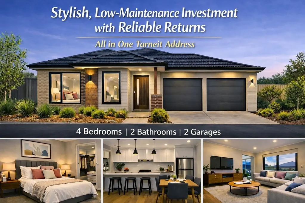 Tarneit 4ਬੈੱਡਰੂਮ Stylish, Low‑Maintenance Investment with Reliable Returns, all in one Tarneit Address