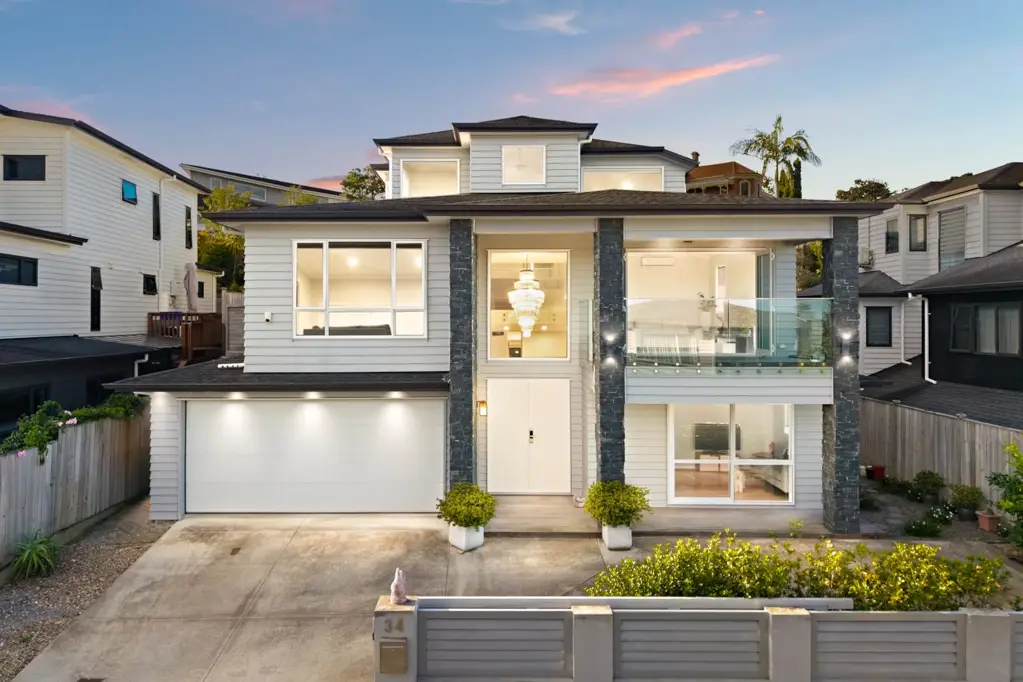 Hobsonville 5房  Luxury Living in Exclusive Lime Burners Bay