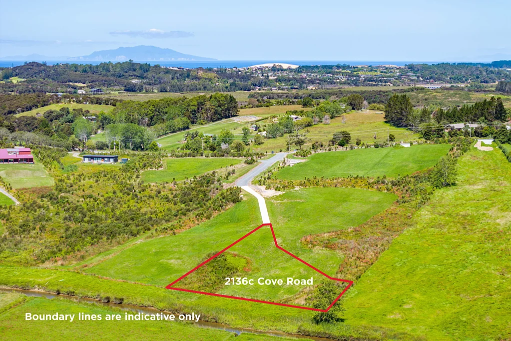Mangawhai Generous site ready for your grand design