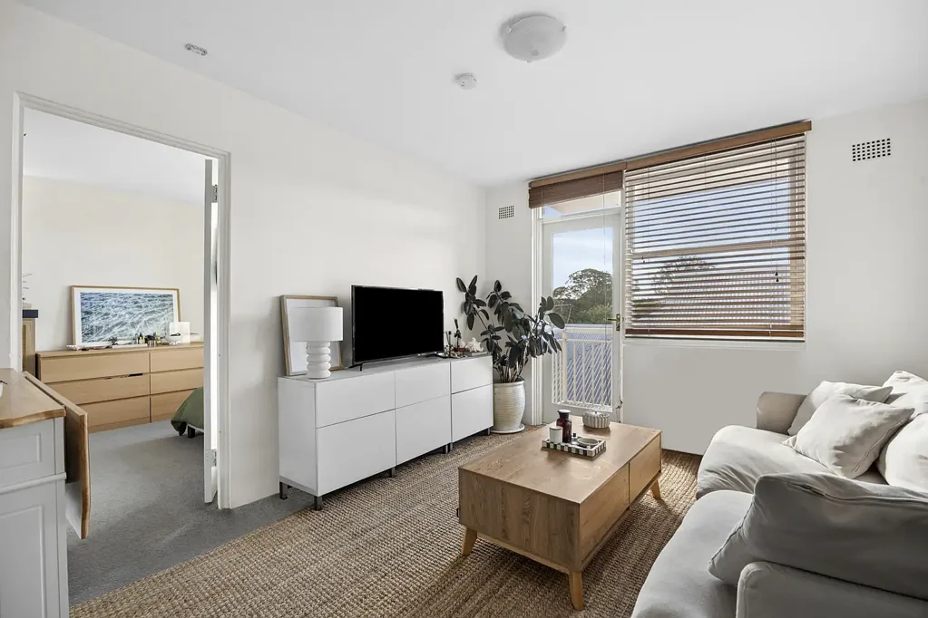 Light filled apartment in a quiet, ultra convenient setting