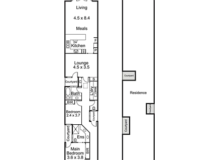 11 Hambleton Street, Albert Park, Melbourne CBD, 3部屋, 2バスルーム, House