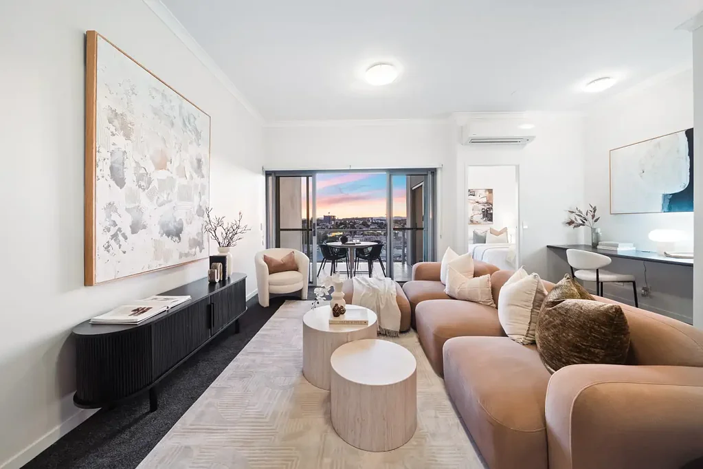 Chermside 2غرفة نوم ELEVATED MODERN APARTMENT IN VIBRANT INNER-NORTHERN POSITION