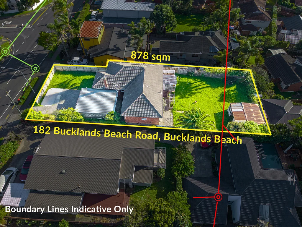 Bucklands Beach 5房 开发/投资/土地储备任您选择！Macleans学区内，878㎡地块+MHS分区，坐拥迷人海景！ Develop, invest or landbank in Macleans!