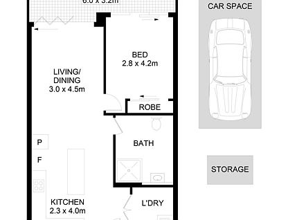 606/3 Half Street, Wentworth Point, Parramatta (Northwest suburbs), 1 Schlafzimmer, 1 Badezimmer, Apartment