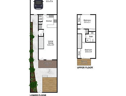 1/29 Buckle Street, Northgate, Brisbane - Northern Region , 2 habitaciones, 1 baños, Townhouse