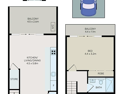 214/218 Parramatta Road, Homebush, Inner West, 1部屋, 1バスルーム, Apartment