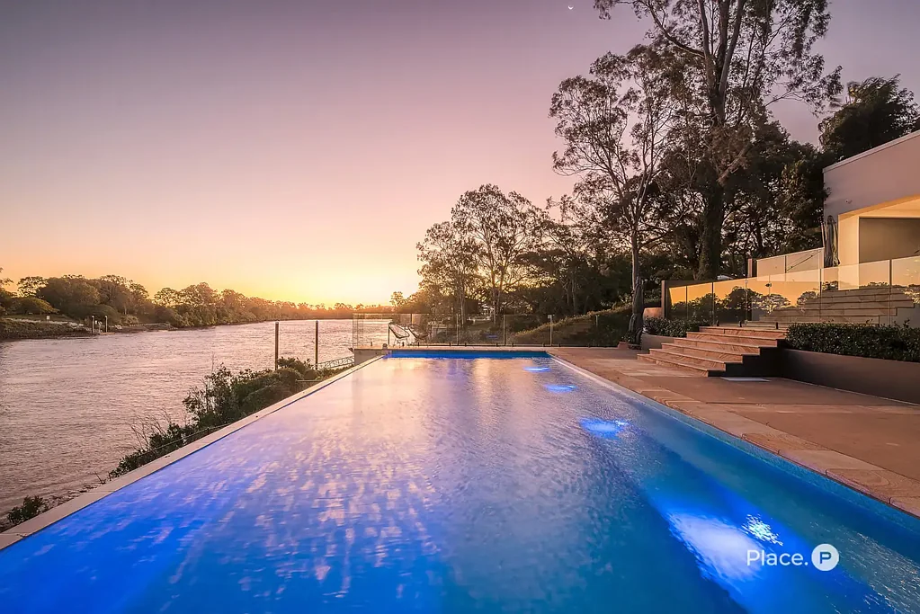 Yeronga 5 Bedroom Riverfront Luxury in a Private, Family-Friendly Enclave