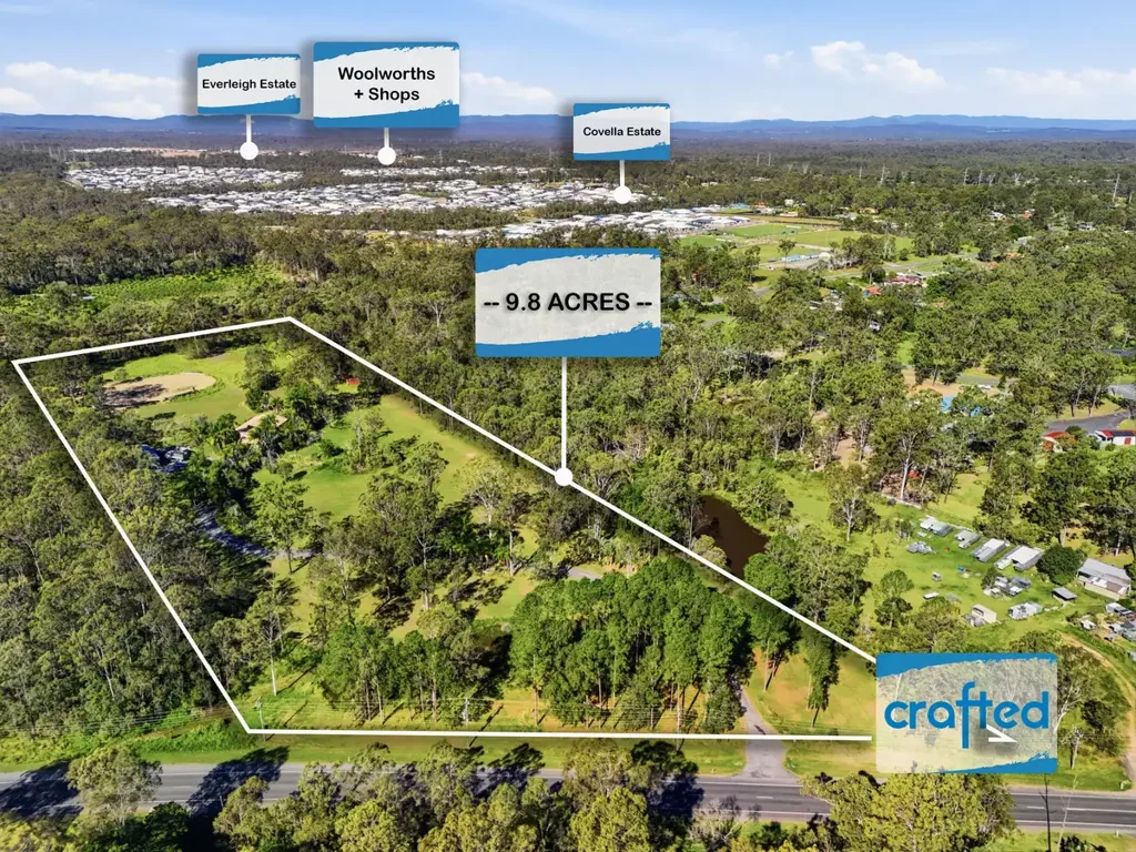 Greenbank 4कमरा acreage life 🍃 | Maximise Your Potential, 10 Acres Close To Major Development!