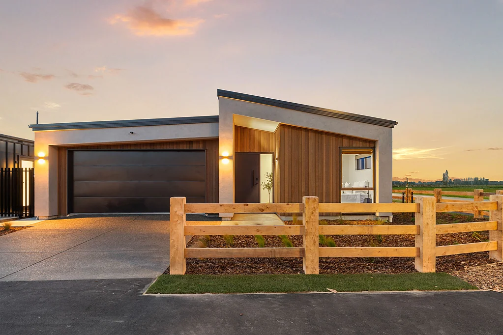 Halswell 4部屋 Architectural Living in Oliver Grove