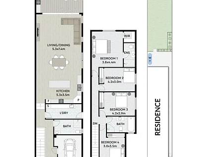 10a Levy Street, Pendle Hill, NSW 2145, 4 غرف, 3 حمامات, Apartment