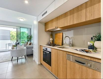 2204/118 Parkside Circuit, Hamilton, Brisbane - Northern Region , 1 ห้องนอน, 1 ห้องน้ำ, Apartment