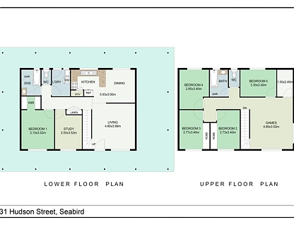 31 Hudson Street, Seabird, WA 6042, 5房, 2浴, 独立屋