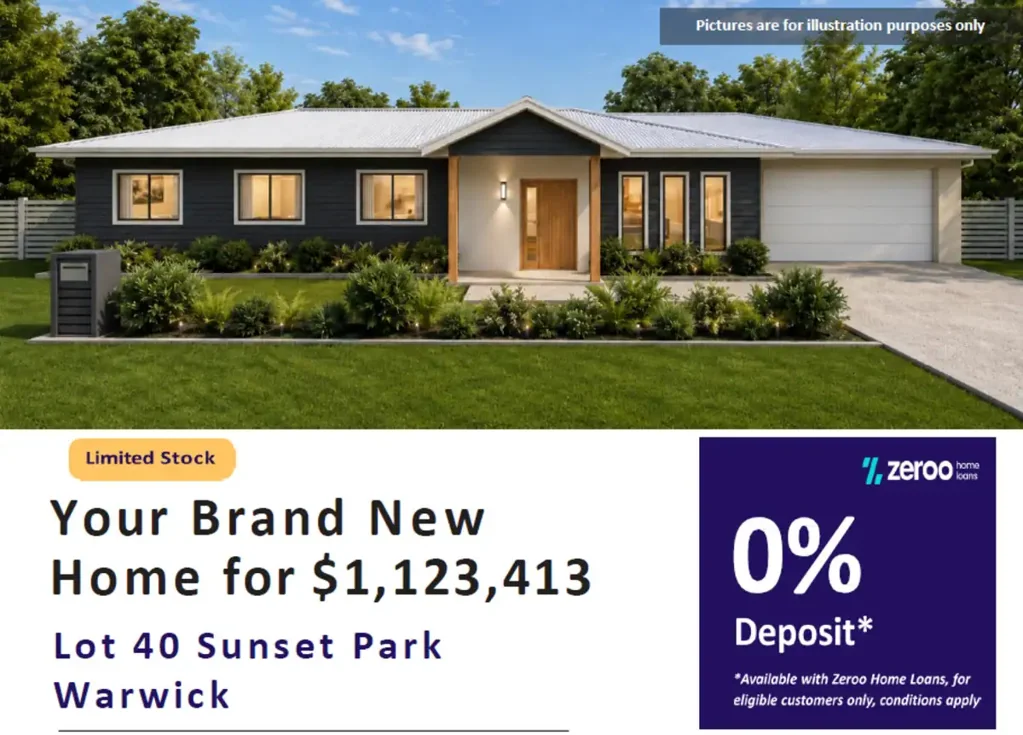 Warwick  Brand New Turn-Key Acreage Home With Premium Inclusions Throughout