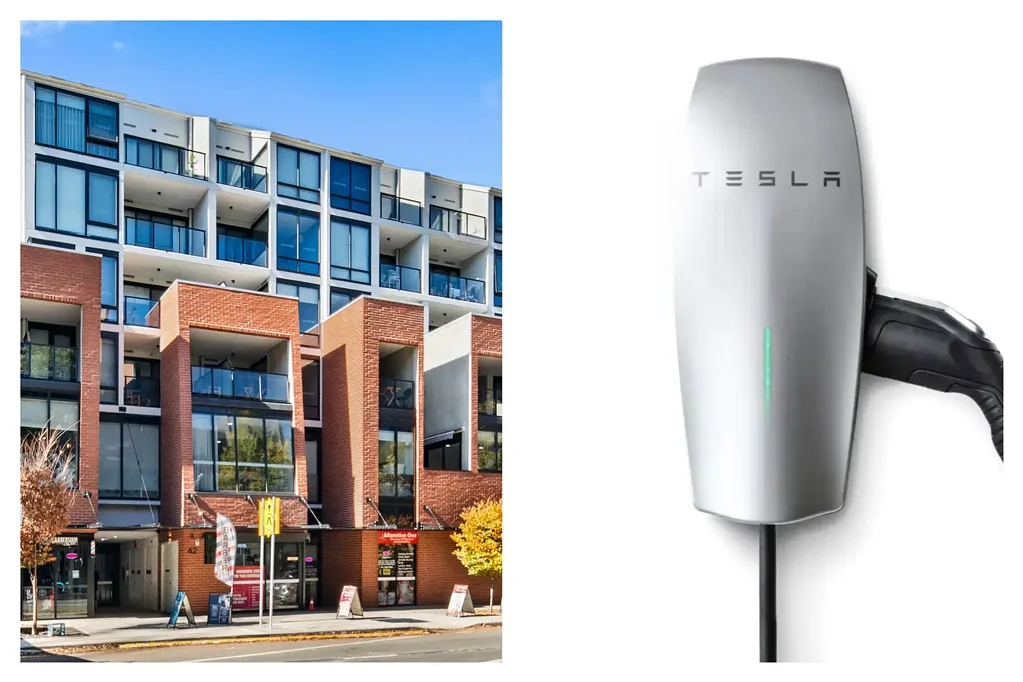 Braddon 1房  Charge at Home, Live in the City - Your Own Tesla EV Charger Included- Move-In Ready