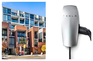 Braddon 1Habitaciones Charge at Home, Live in the City - Your Own Tesla EV Charger Included- Move-In Ready