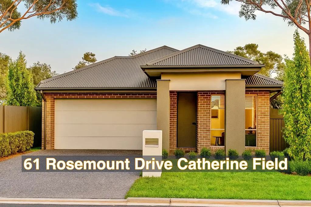 Catherine Field 4 Bedroom 61 Rosemount Drive Catherine Field NSW