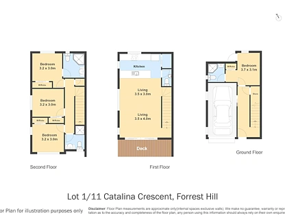 Lot 1/11 Catalina Crescent, Forrest Hill, North Shore City, 4 Kuwarto, 3 Banyo, Townhouse