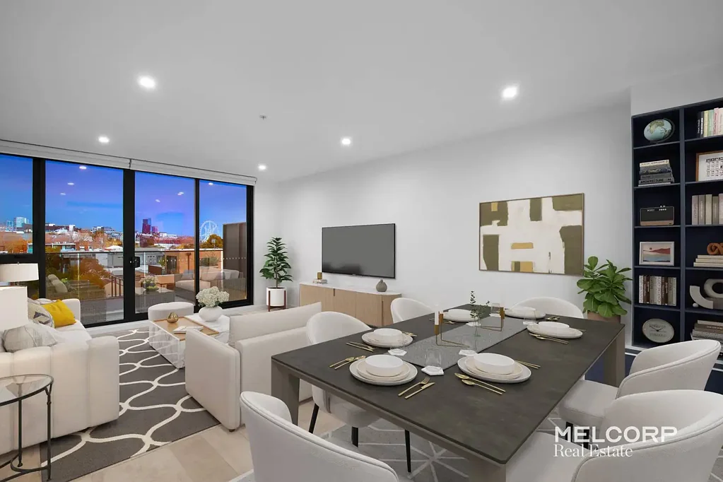 North Melbourne 3 Bedroom Penthouse and tranquil living with massive entertainer's terrace