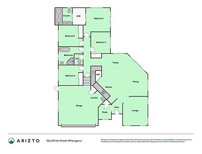 32A White Street, Wanganui East, Wanganui, 4房, 2浴, 独立屋