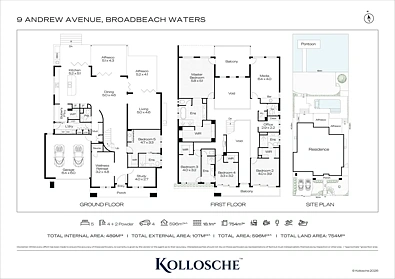9 Andrew Avenue, Broadbeach Waters, QLD 4218, 5 Bedrooms, 4 Bathrooms, House