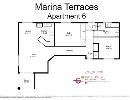 6/14-16 Davidson Street (MARINA TERRACES), Port Douglas, Cairns, 2 침실, 1 욕실, Unit