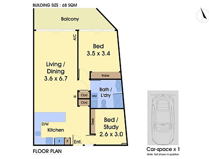 22/265 Para Road, Greensborough, North Melbourne, 2 chambres, 1 salles de bain, Apartment