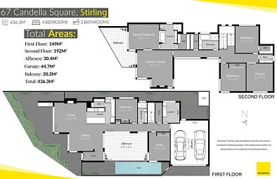 ਮੰਜ਼ਿਲ ਦੀ ਯੋਜਨਾ - 67 Candella Square, Stirling, WA 6021