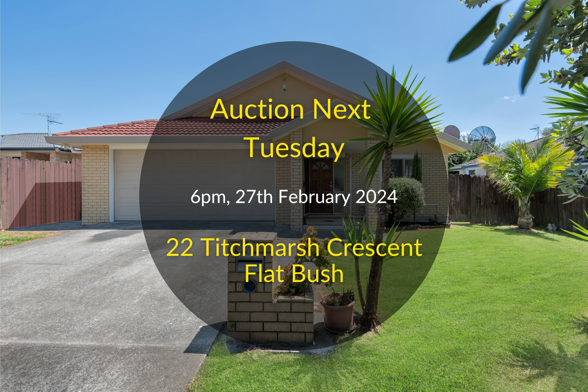 22 Titchmarsh Crescent, Flat Bush, Auckland - Manukau, 4 Kuwarto, 0 Banyo, House