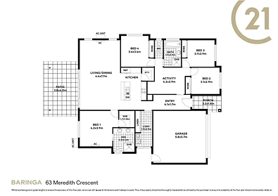63 Meredith Crescent, Baringa, QLD 4551, 4房, 2浴, House