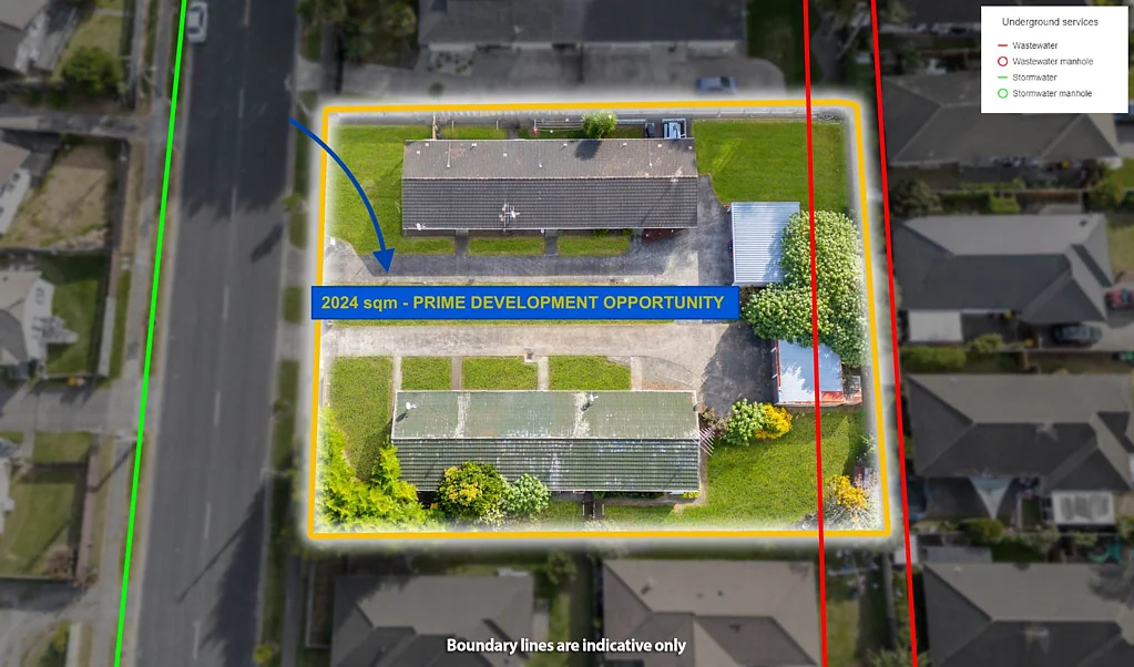 Takanini 12房  PRIME DEVELOPMENT OPPORTUNITY – 2024sqm WITH C...