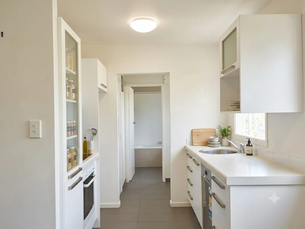 Two bedroom unit-one off-street park