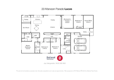 23 Marxsen Parade, Lucas, VIC 3350, 5 chambres, 3 salles de bain, House