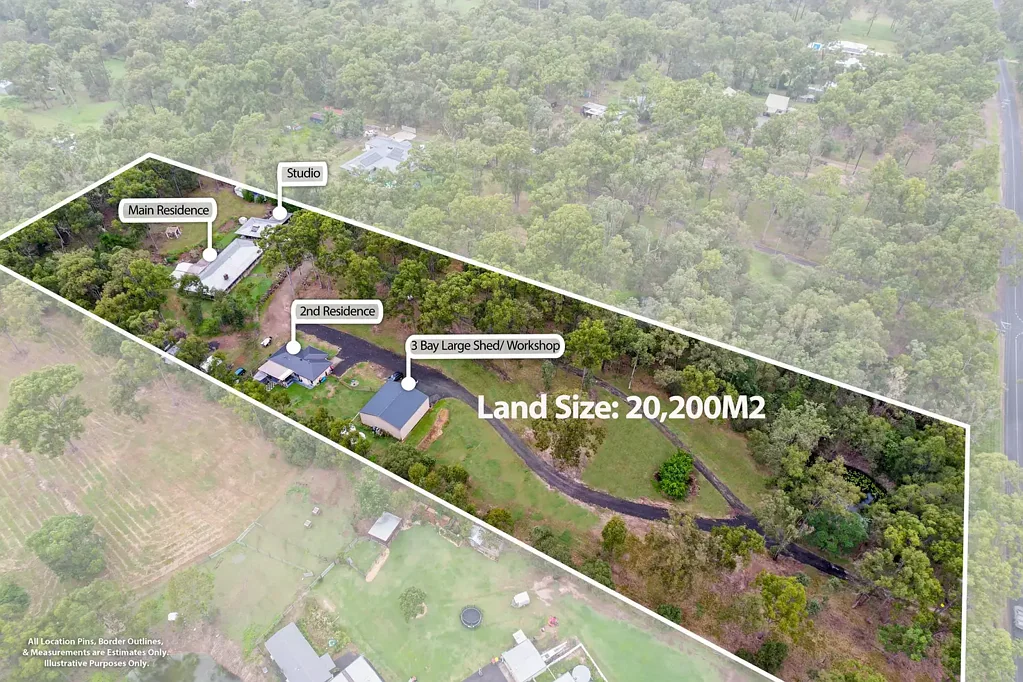 Buccan 7 Bedroom 1 X 4 Dwellings on a Prime 5 Acres of Private Estate