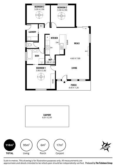 6/1 Carsten Court, Teringie, SA 5072, 3 Bedrooms, 1 Bathrooms, House