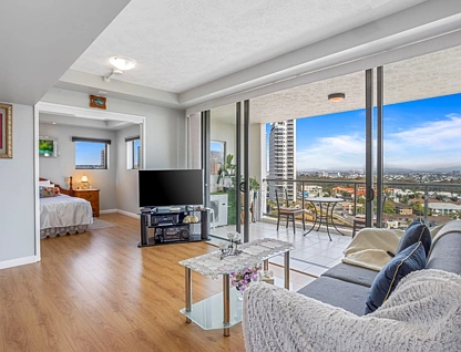 1201/2865 Gold Coast Highway, Surfers Paradise, Gold Coast, 2 Bedrooms, 1 Bathrooms, Unit