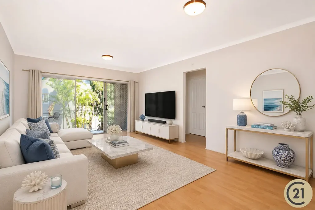 Smart Value, Serene Views: Partially Updated Apartment with Leafy Outlook
