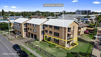1/380 Esplanade, Scarness, QLD 4655, 2 Schlafzimmer, 1 Badezimmer, Unit