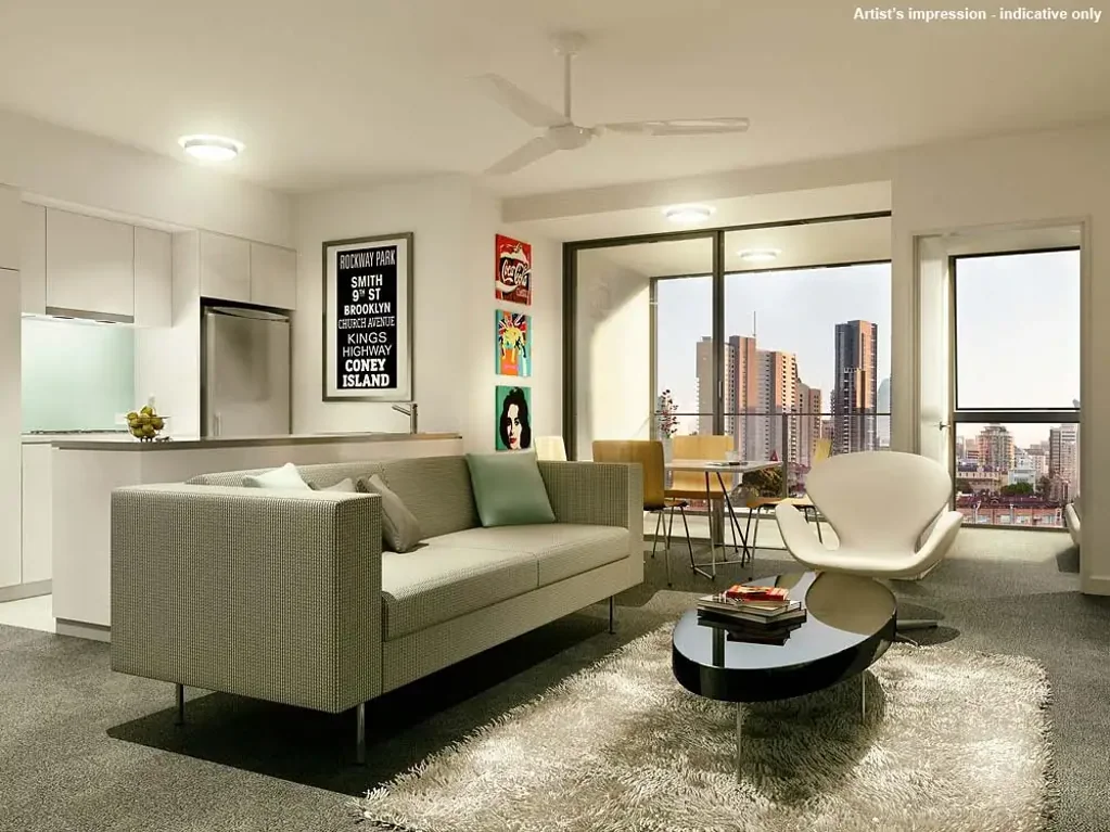 EIGHTEENTH FLOOR APARTMENT IN M&A BUILDING - FORTITUDE VALLEY