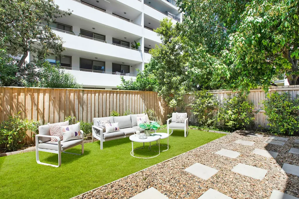 New Two Bedroom Garden Apartment
