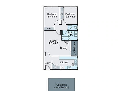 5/68 Edgar Street North, Glen Iris, Inner East Melbourne, 2 રૂમ, 1 બાથરૂમ, Apartment
