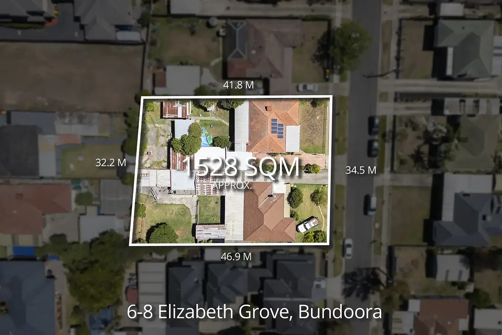 Bundoora 6ห้องนอน Approved 6-Townhouse Development Site |  1,528m² (Approx.) | Prime Position