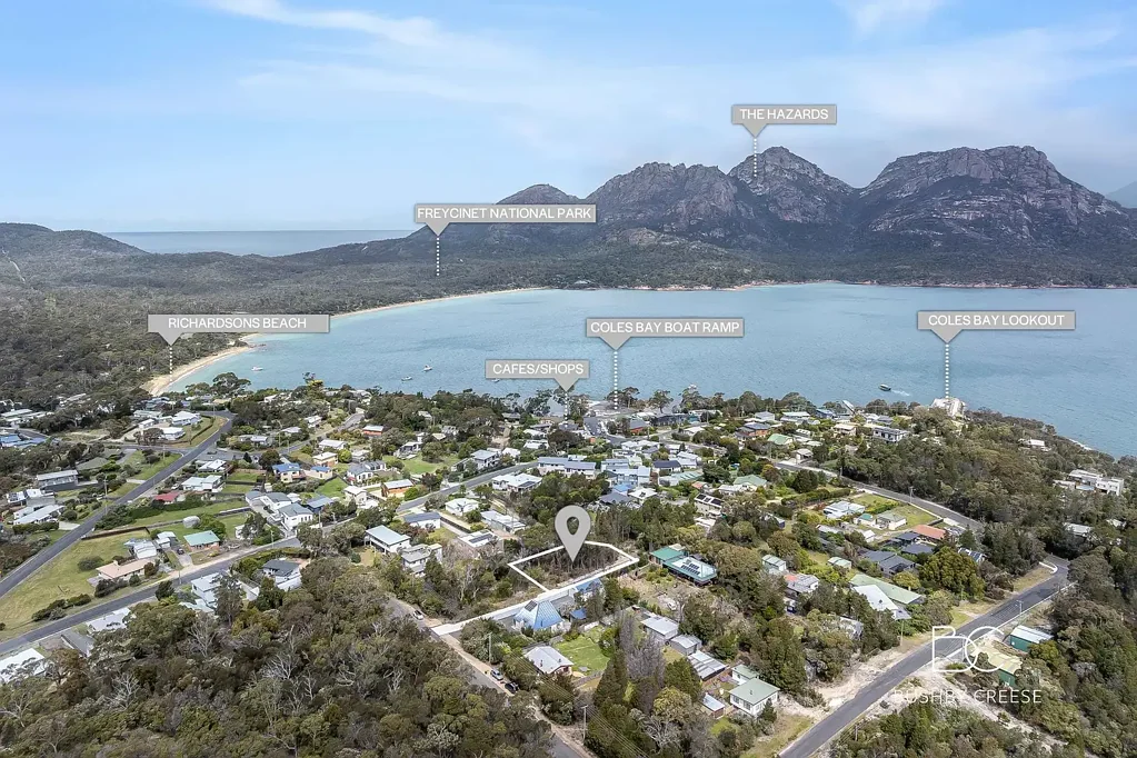 Coles Bay Rare Land Opportunity in Premium Coastal Enclave